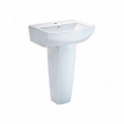 Chậu Lavabo COTTO C01517/C4150 Tetragon Chân Dài Chậu Rửa Lavabo