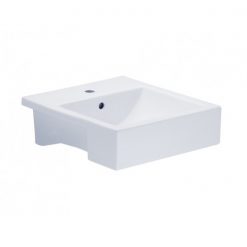 Chậu Rửa Mặt Lavabo COTTO C0225 Kate Bán Âm Bàn