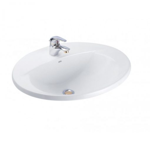 Chậu Rửa Mặt Lavabo COTTO C02607 Serena Dương Vành