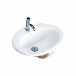 Chậu Rửa Lavabo COTTO C029 Lisa Âm Bàn Dương Vành Chậu Rửa Lavabo