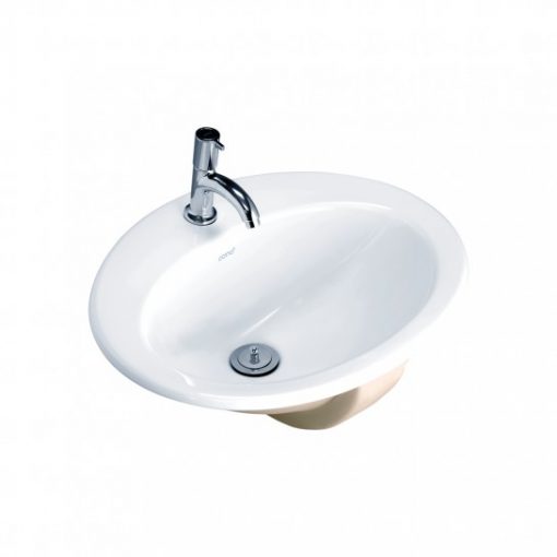Chậu Rửa Lavabo COTTO C029 Lisa Âm Bàn Dương Vành Chậu Rửa Lavabo