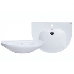 Chậu Rửa Lavabo Treo Tường CAESAR LF2270 Chậu Rửa Lavabo