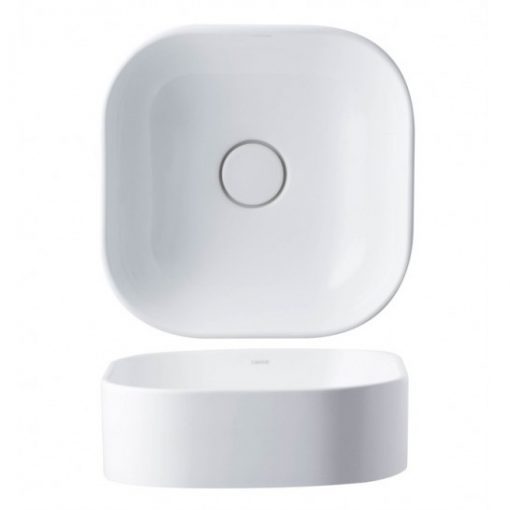 Chậu Rửa Lavabo Đặt Bàn CAESAR LF5256 Nắp Sứ Chậu Rửa Lavabo