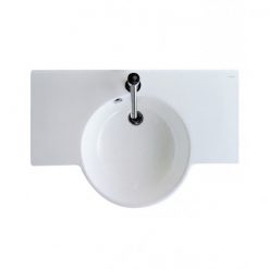 Chậu Rửa Lavabo Liền Bàn CAESAR LF5306 Chậu Rửa Lavabo