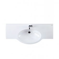 Chậu Rửa Lavabo Liền Bàn CAESAR LF5324 Chậu Rửa Lavabo