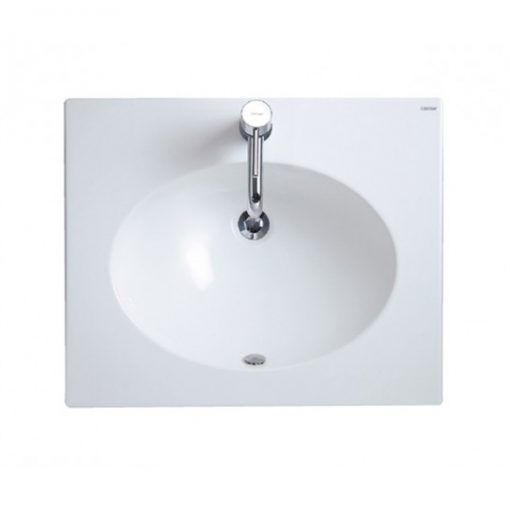 Chậu Rửa Lavabo Liền Bàn CAESAR LF5024 Chậu Rửa Lavabo