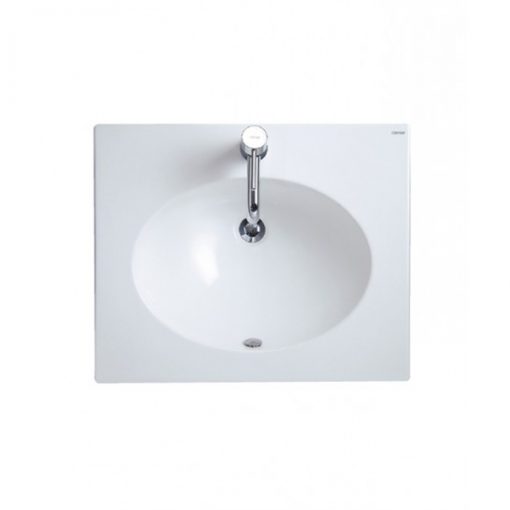 Chậu Rửa Lavabô Liền Bàn CAESAR LF5026 Chậu Rửa Lavabo