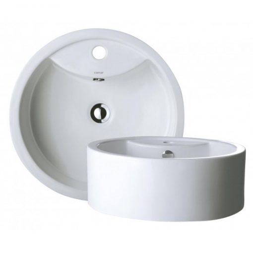 Chậu Rửa Lavabo CAESAR LF5240 Đặt Bàn Tròn Chậu Rửa Lavabo