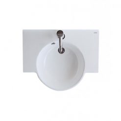 Chậu Rửa Lavabo Dương Vành Caesar LF5304 660 x 520 mm Chậu Rửa Lavabo