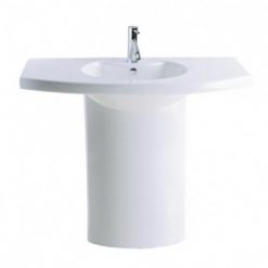 Chậu Rửa Mặt Lavabo Caesar Chân Đứng LF5314/PF2414 Chậu Rửa Lavabo