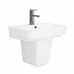 Bộ Chậu Rửa Lavabo Và Chân Ngắn Treo Tường Viglacera CD50 Chậu Rửa Lavabo