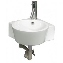 Chậu Rửa Lavabo Treo Góc CAESAR LF5238 Chậu Rửa Lavabo