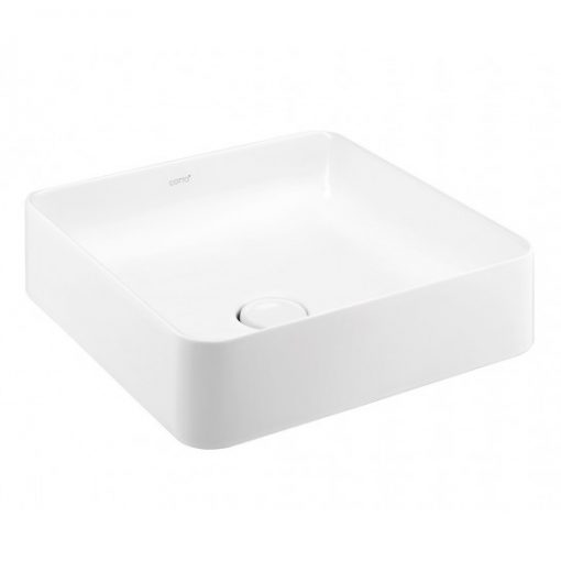 Chậu Lavabo COTTO C003417 Đặt Bàn Sensation Square Chậu Rửa Lavabo