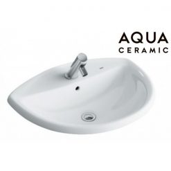 Chậu Rửa Lavabo Inax AL-2396V Âm Bàn AquaCeramic Chậu Rửa Lavabo