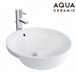 Chậu Rửa Mặt Lavabo Inax AL-333V Bán Âm AquaCeramic Chậu Rửa Lavabo