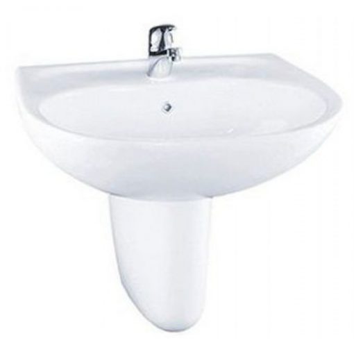 Lavabo TOTO LHT236CS Treo Tường Chân Ngắn Chậu Rửa Lavabo