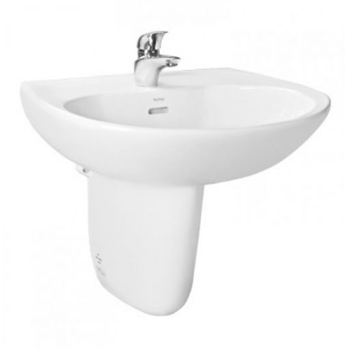 Lavabo TOTO LHT239CR Treo Tường Chân Ngắn Chậu Rửa Lavabo