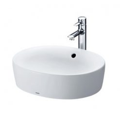 Chậu Rửa Mặt Lavabo TOTO LW760LB Đặt Bàn Chậu Rửa Lavabo