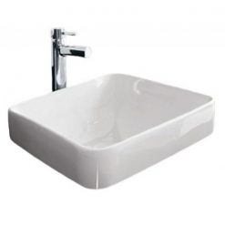 Chậu Rửa Mặt Lavabo Viglacera CD20 Đặt Bàn Vuông Chậu Rửa Lavabo