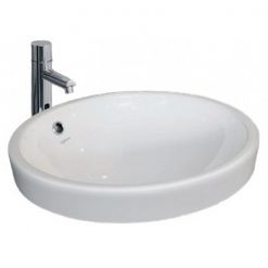 Chậu Rửa Mặt Lavabo Viglacera CD6 Đặt Bàn Chậu Rửa Lavabo