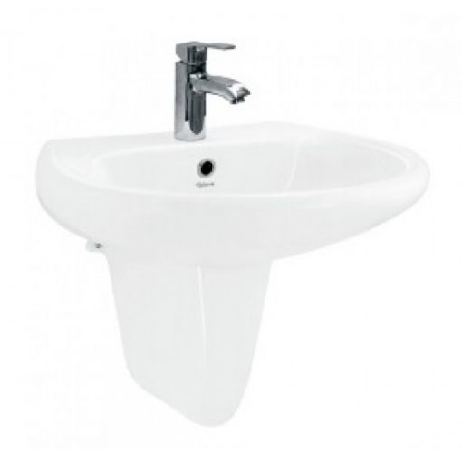 Chậu Rửa Lavabo Viglacera VI5 Chân Treo Chậu Rửa Lavabo